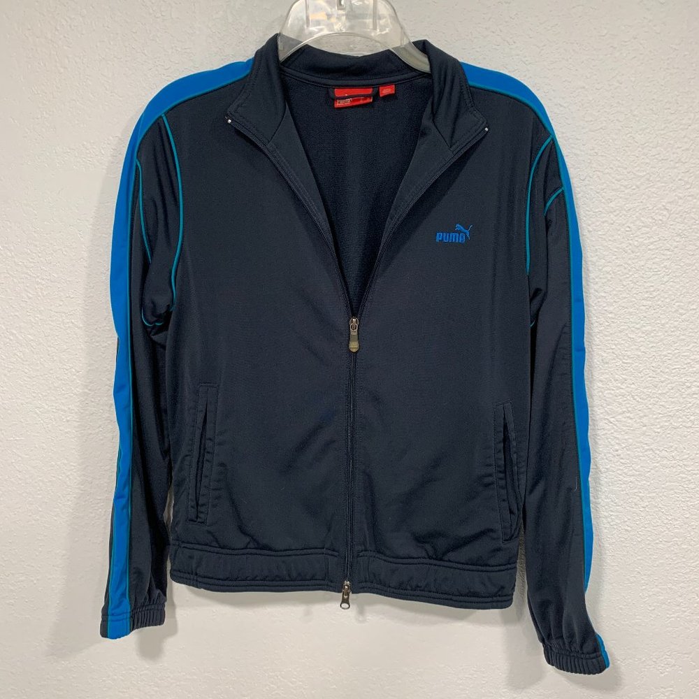 PUMA Lifestyle Track Jacket Full Zip Womens Sz Med